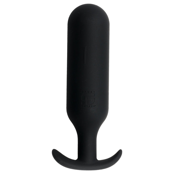 Sport Fucker - Next Level Trainer Plug - Buttplug - Siliconen - Zwart-Erotiekvoordeel.nl