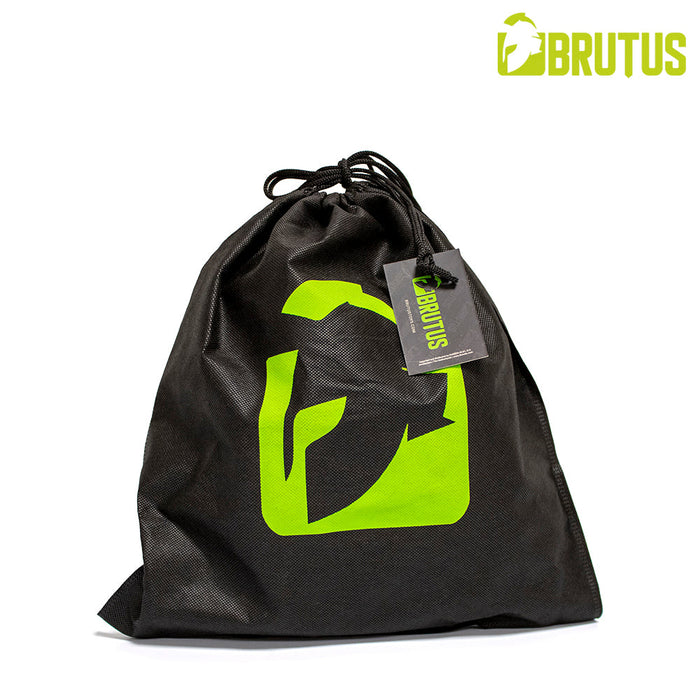 Brutus Neopreen Alien Gas Masker Hood-laced-up.nl