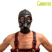 Brutus Neopreen Alien Gas Masker Hood-laced-up.nl