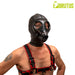 Brutus Neopreen Alien Gas Masker Hood-laced-up.nl