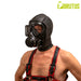 Brutus Neopreen Army Gas Masker Hood - Zwart-laced-up.nl