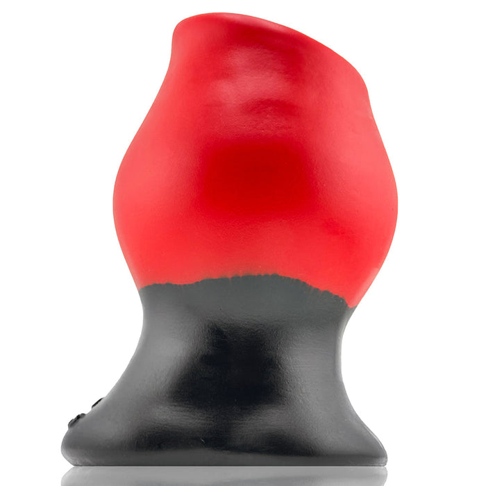 Oxballs - Pighole Lava - Holle Buttplug - Tunnelplug - Red/Black