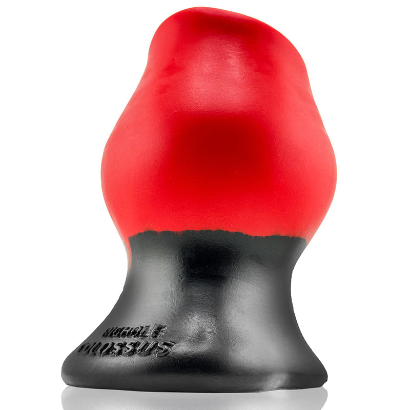 Oxballs - Pighole Lava - Holle Buttplug - Tunnelplug - Red/Black