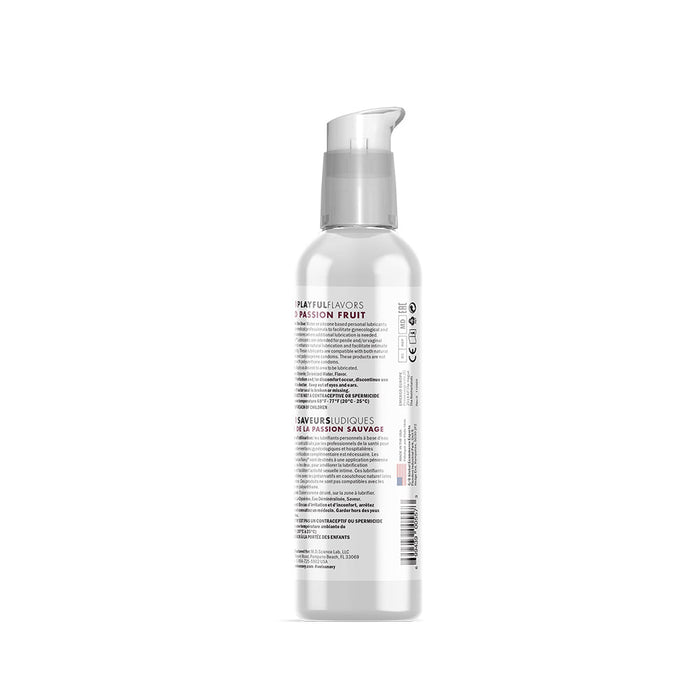 Swiss Navy - 4 in 1 Playful Flavors - Likbaar en Verwarmend Glijmiddel en Massage - Wild Passion Fruit-Erotiekvoordeel.nl