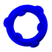 Oxballs - Spinner - Siliconen Cockring - Blauw-laced-up.nl