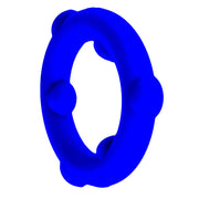 Oxballs - Spinner - Siliconen Cockring - Blauw-laced-up.nl