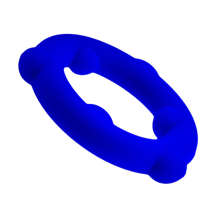 Oxballs - Spinner - Siliconen Cockring - Blauw-Erotiekvoordeel.nl