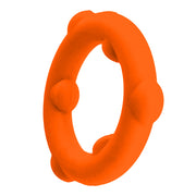 Oxballs - Spinner - Siliconen Cockring - Oranje-laced-up.nl