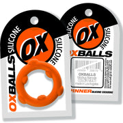 Oxballs - Spinner - Siliconen Cockring - Oranje-laced-up.nl