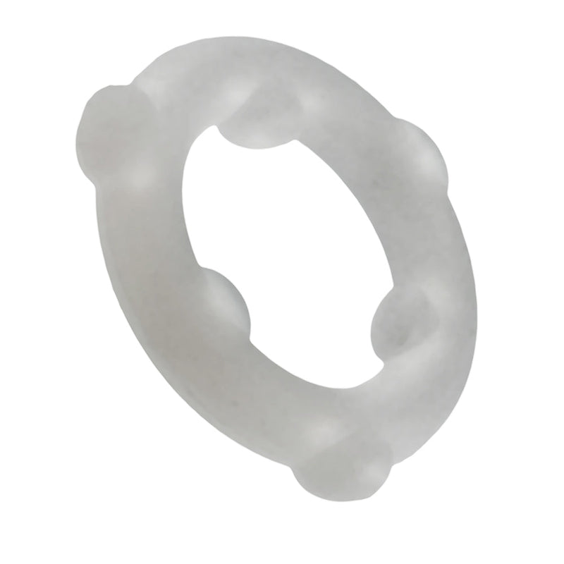 Oxballs - Spinner - Siliconen Cockring - Transparant-laced-up.nl