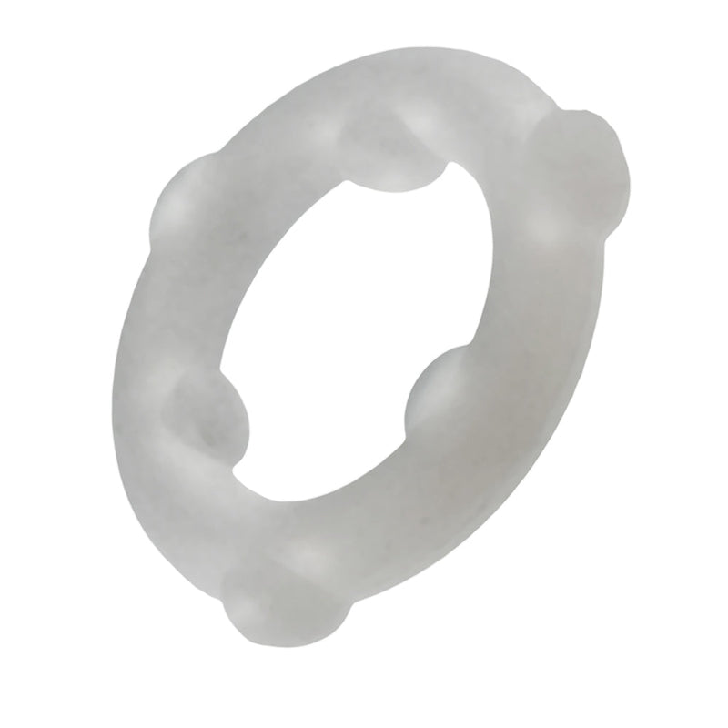 Oxballs - Spinner - Siliconen Cockring - Transparant-laced-up.nl