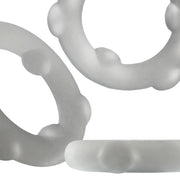 Oxballs - Spinner - Siliconen Cockring - Transparant-laced-up.nl