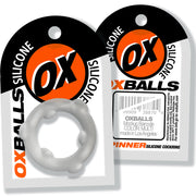 Oxballs - Spinner - Siliconen Cockring - Transparant-laced-up.nl