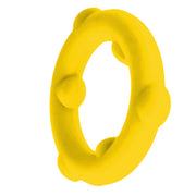 Oxballs - Spinner - Siliconen Cockring - Geel-laced-up.nl