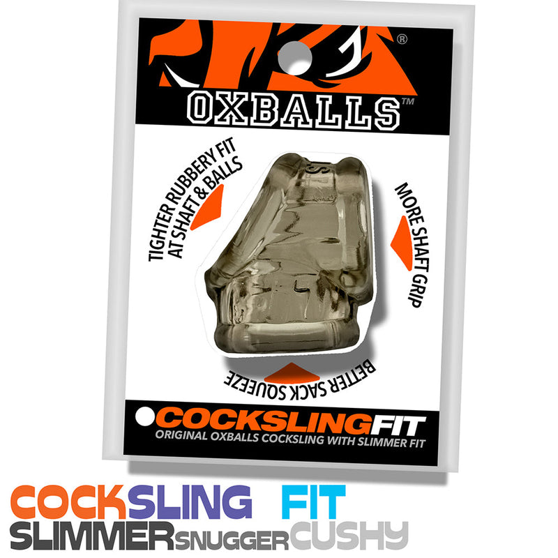 Oxballs - Fit – Cocksling – Siliconen/TPR - Rookgrijs-laced-up.nl