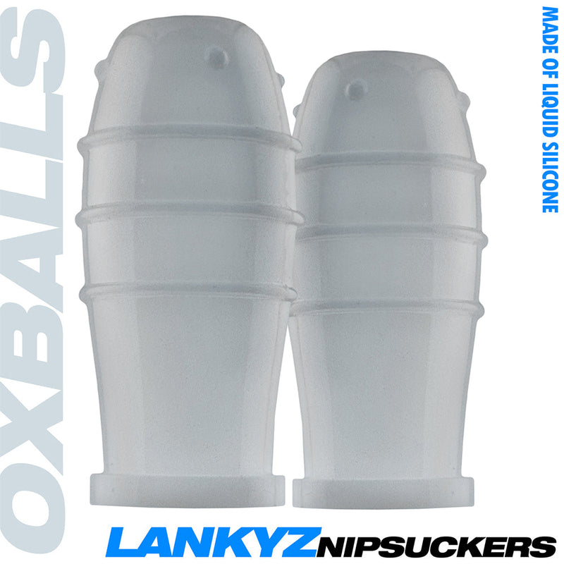 Oxballs - Lankyz - Tepelzuigers - Transparant-laced-up.nl