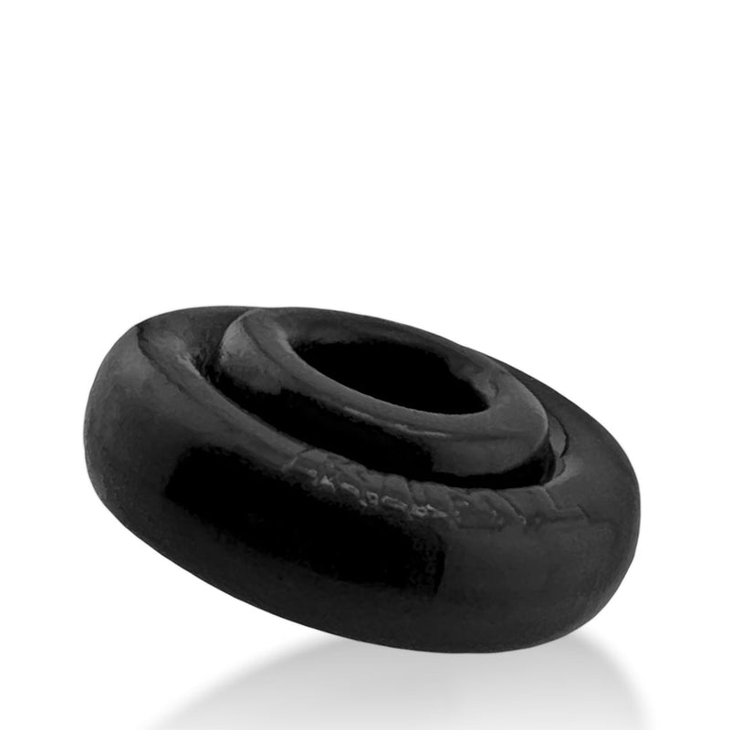 Oxballs - Rimz Softlips - Siliconen/TPR Cockring - Zwart-laced-up.nl