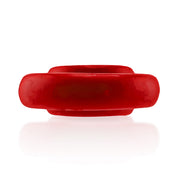 Oxballs - Rimz Softlips - Siliconen/TPR Cockring - Rood-laced-up.nl