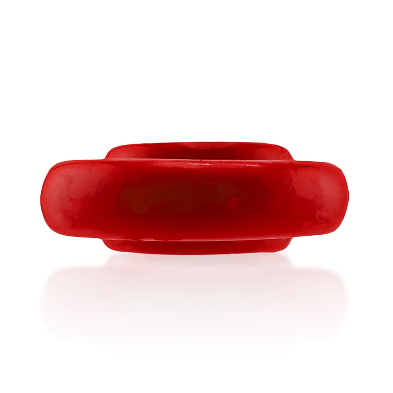 Oxballs - Rimz Softlips - Siliconen/TPR Cockring - Rood-laced-up.nl