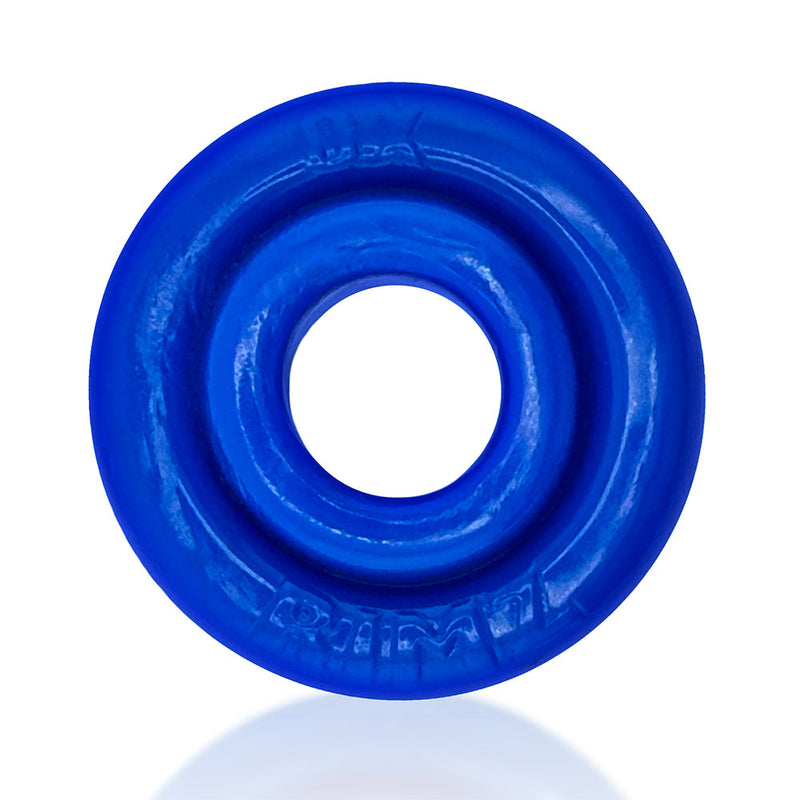 Oxballs - Rimz Softlips - Siliconen/TPR Cockring - Blauw-laced-up.nl