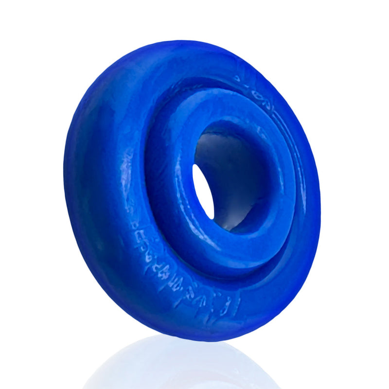 Oxballs - Rimz Softlips - Siliconen/TPR Cockring - Blauw-laced-up.nl