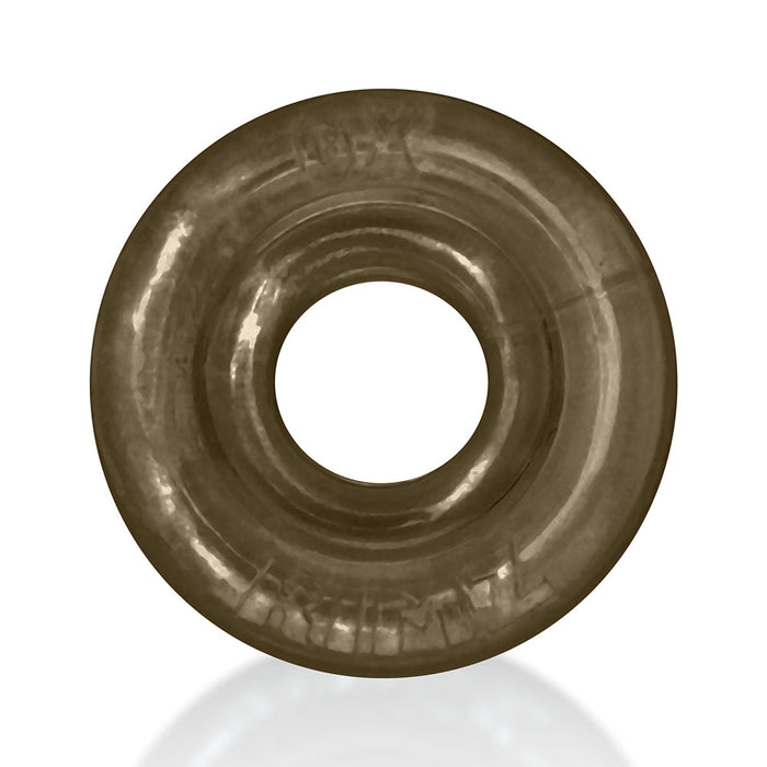 Oxballs - Rimz Softlips - Siliconen/TPR Cockring - Rookgrijs-Erotiekvoordeel.nl