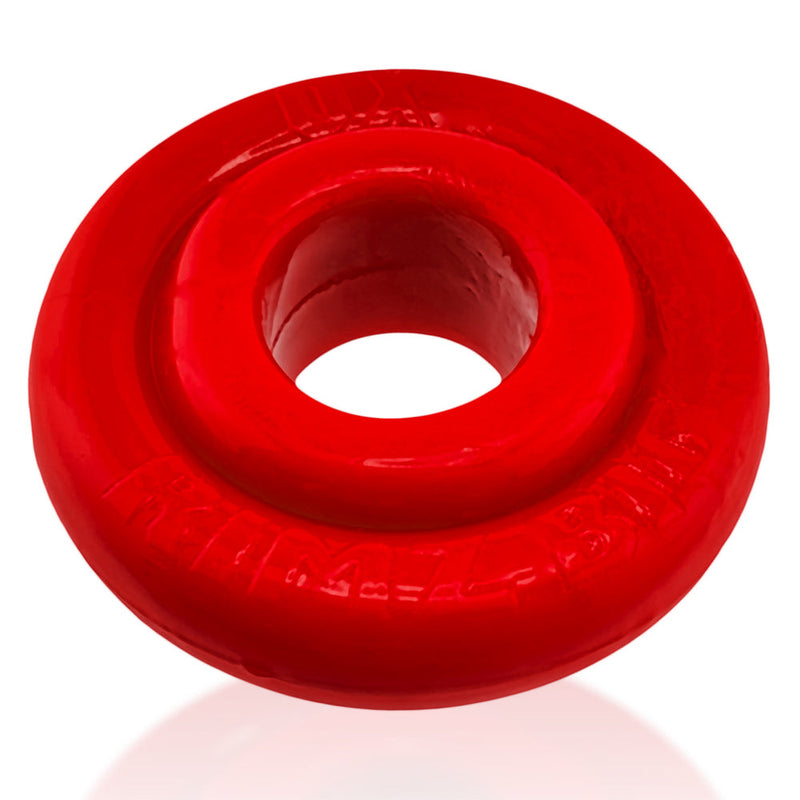 Oxballs - Rimz Big Softlips - Siliconen/TPR Cockring - Rood-laced-up.nl