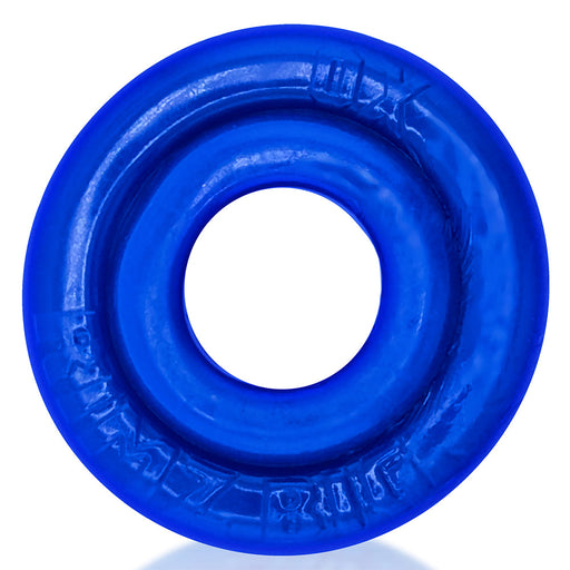 Oxballs - Rimz Big Softlips - Siliconen/TPR Cockring - Blauw-Erotiekvoordeel.nl