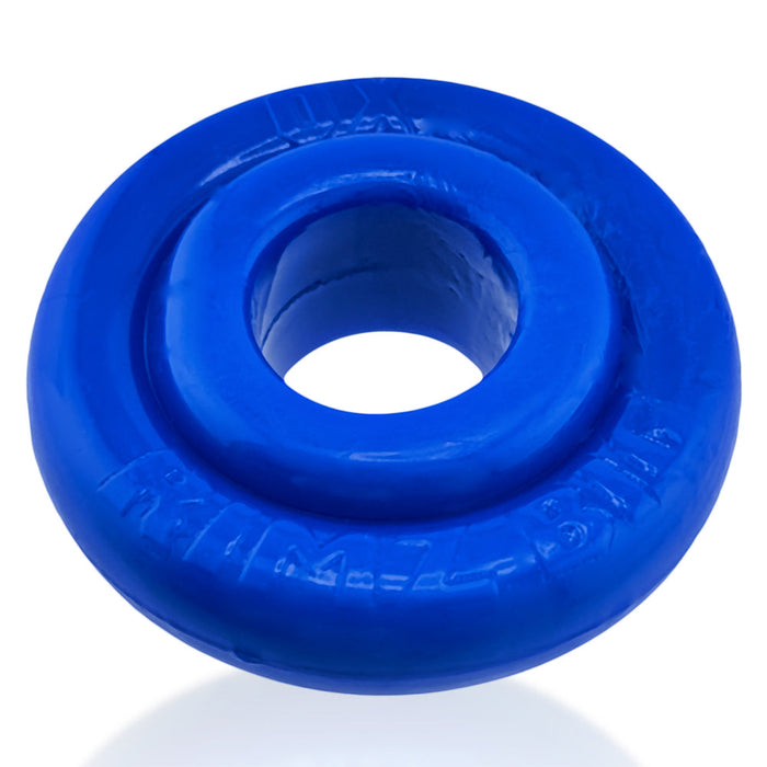 Oxballs - Rimz Big Softlips - Siliconen/TPR Cockring - Blauw-Erotiekvoordeel.nl