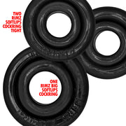 Oxballs - Rimringz - Multisize Pack 3 stuks - Zwart-laced-up.nl