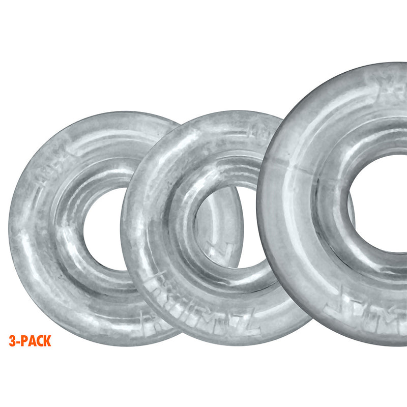 Oxballs - Rimringz - Multisize Pack 3 stuks - Transparant-laced-up.nl