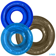 Oxballs - Rimringz - Multisize Pack 3 stuks - Cool Blues - Blauw/Transparant-laced-up.nl