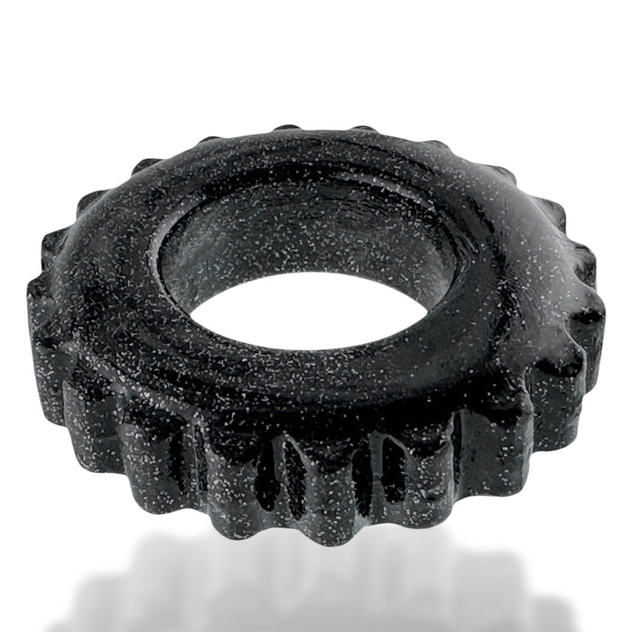 Oxballs - Plushy - Cockring – Black Mica-Erotiekvoordeel.nl