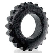 Oxballs - Plushy - Cockring – Black Mica-laced-up.nl