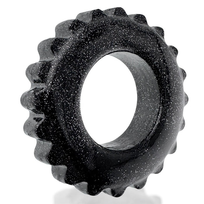 Oxballs - Plushy - Cockring – Black Mica-Erotiekvoordeel.nl