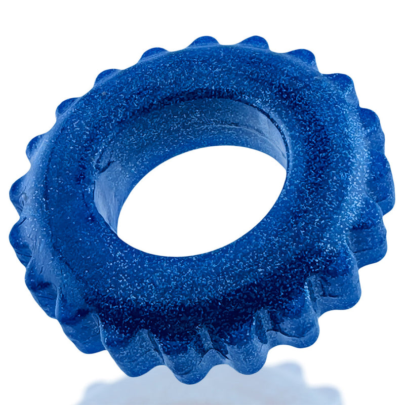 Oxballs - Plushy - Cockring – Blue Fire-laced-up.nl
