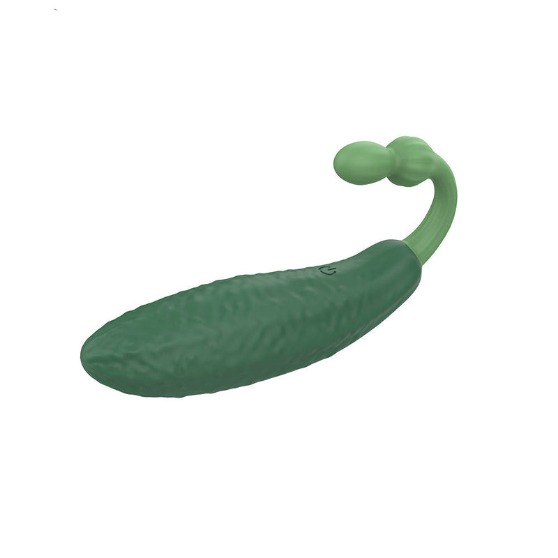 Gemüse - The Cutie Cucumber - Vibrerende Groente Mini Vibrator-laced-up.nl
