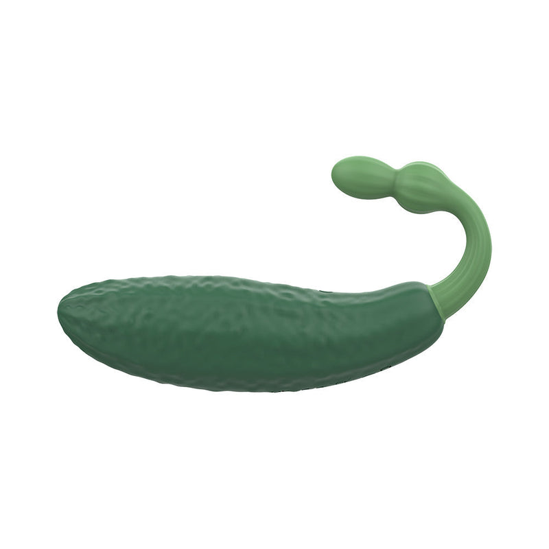 Gemüse - The Cutie Cucumber - Vibrerende Groente Mini Vibrator-laced-up.nl