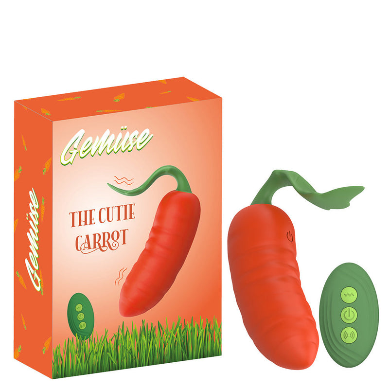 Gemüse - The Cutie Carrot - Vibrerende Groente Mini Vibrator-laced-up.nl