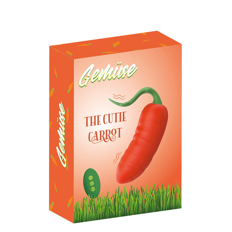 Gemüse - The Cutie Carrot - Vibrerende Groente Mini Vibrator-laced-up.nl