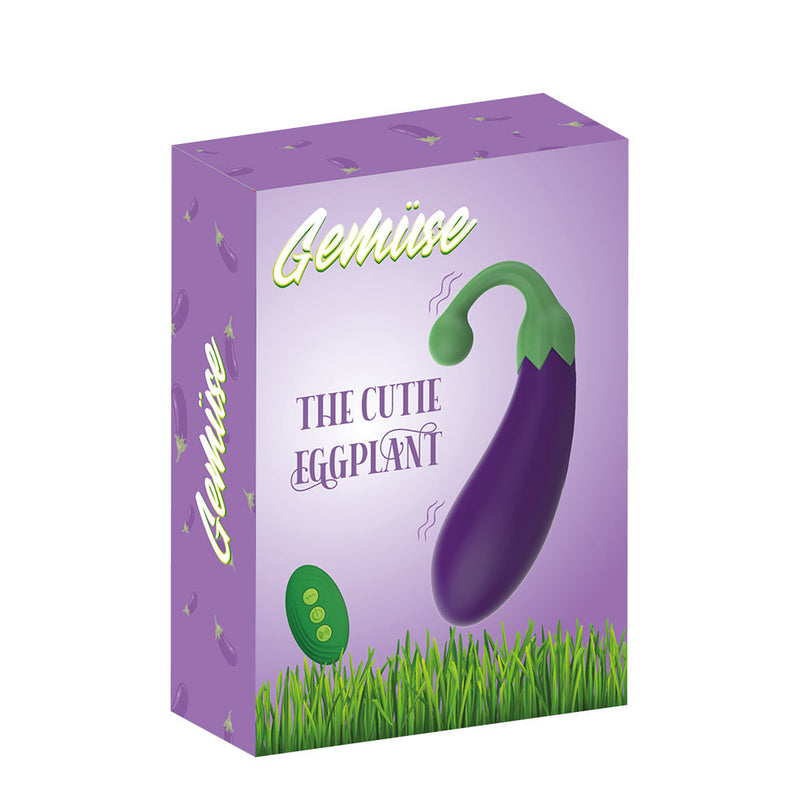 Gemüse - The Cutie Eggplant - Vibrerende Groente Mini Vibrator-laced-up.nl