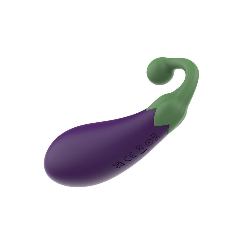 Gemüse - The Cutie Eggplant - Vibrerende Groente Mini Vibrator-laced-up.nl