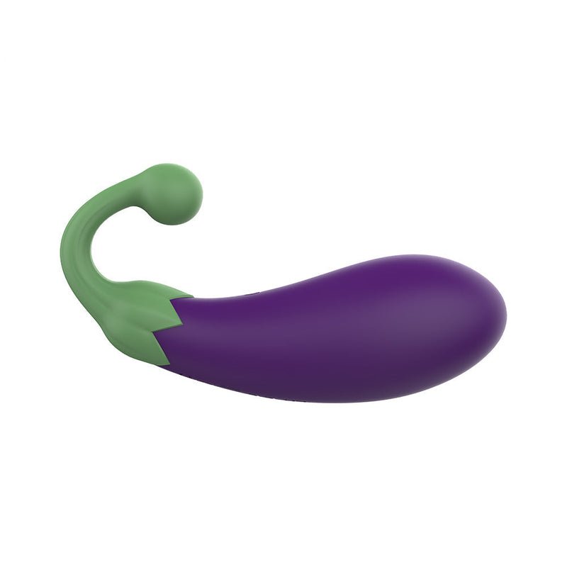 Gemüse - The Cutie Eggplant - Vibrerende Groente Mini Vibrator-laced-up.nl
