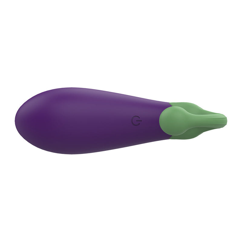 Gemüse - The Cutie Eggplant - Vibrerende Groente Mini Vibrator-laced-up.nl