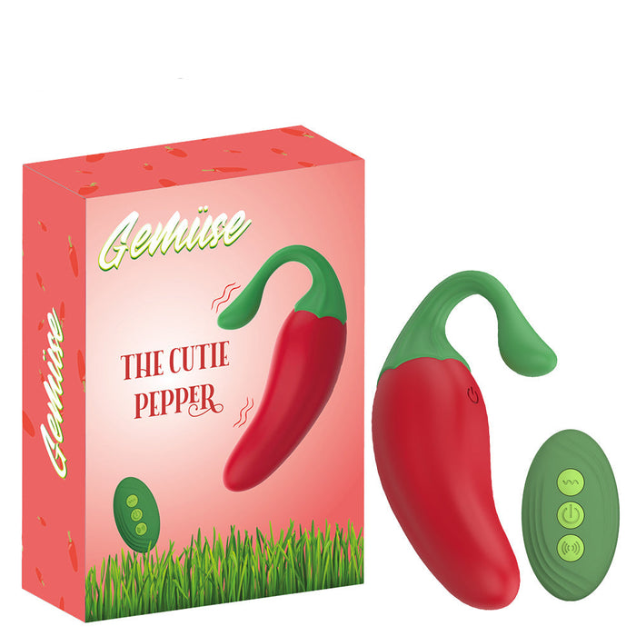 Gemüse - The Cutie Red Pepper - Vibrerende Groente Mini Vibrator-Erotiekvoordeel.nl