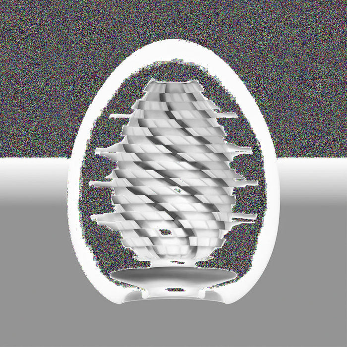Tenga Twister Eggs 6 pack - Wegwerp Masturbators met Spiraalstructuur