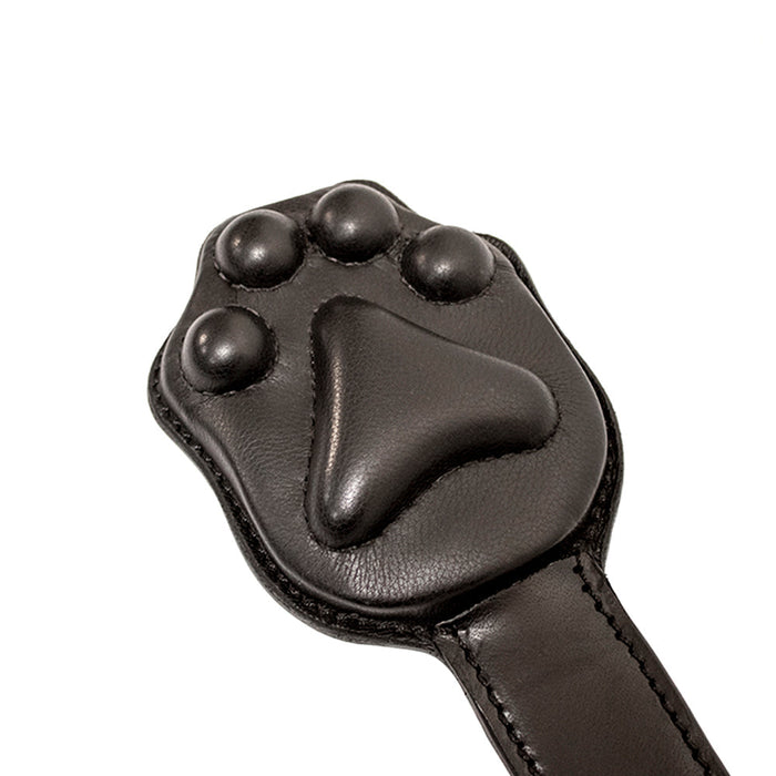 Brutus - Lederen Puppy Trainer Paddle - Zwart-Erotiekvoordeel.nl