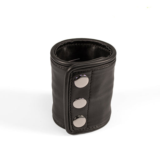 Brutus - Lederen Polsportemonnee met Rits - Zwart-Erotiekvoordeel.nl