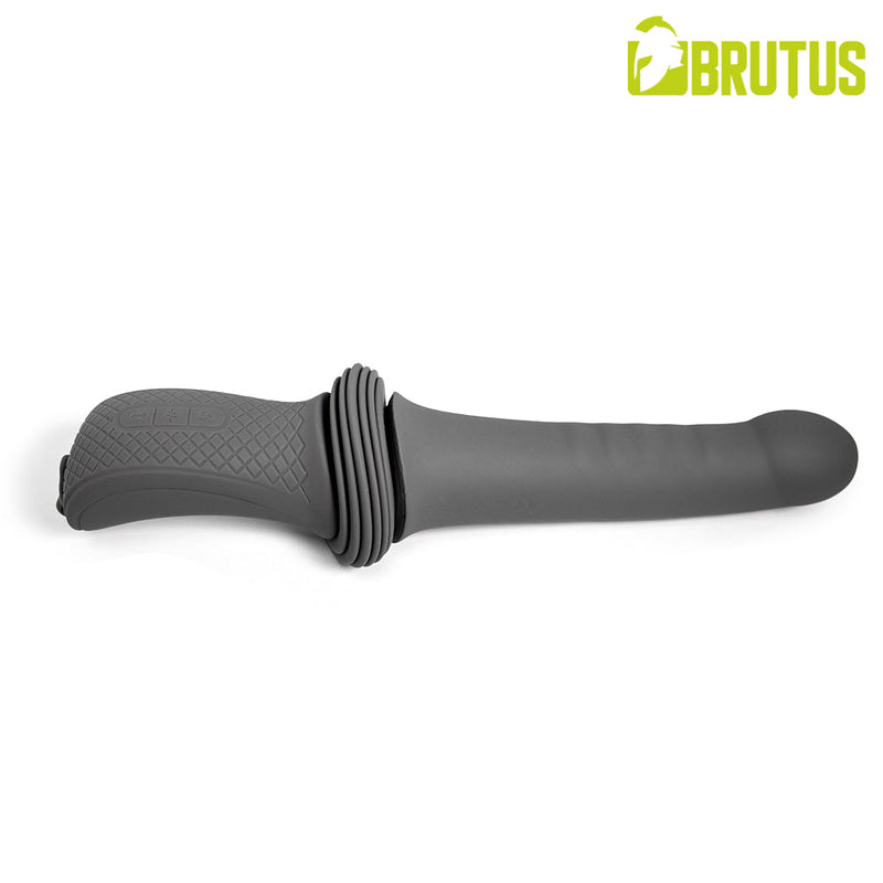 BRUTUS - Thruster Mega Fucker - Stotende Dildo - Zwart-Erotiekvoordeel.nl