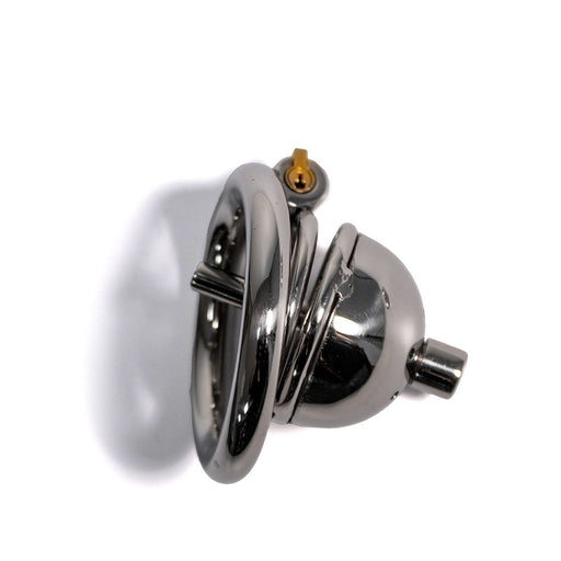 Black Label - The Knob Dome - Kuisheidskooi met Penisplug - Voor Kleine Penis - RVS-Erotiekvoordeel.nl